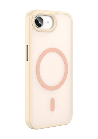 Apple  Uyumlu iPhone 16e Kılıf M-safe Şarj Özellikli Mat Arka Yüzey Zore Sio Kapak