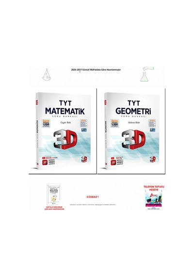 3d Tyt Matematik Geometri 2 Ki 2 Kitap Seti