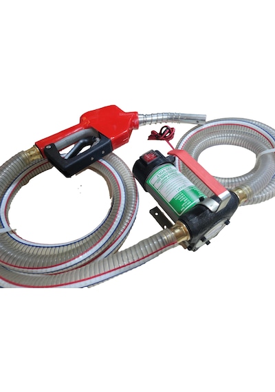 220 Volt Mazot Aktarma Pompası&5 Metre Telli Hortum&otomatik Akar
