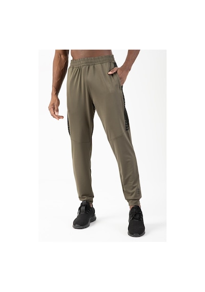 Maraton Sportswear Regular Erkek Ribana Paça Basic Açık Haki Eşofman Altı 21001 Açık Haki