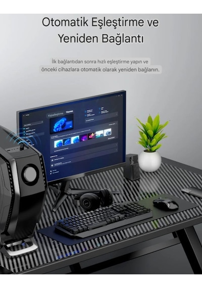 Vention Usb Bluetooth Adaptör 5.4 Yüksek Performans Düşük Gecikme