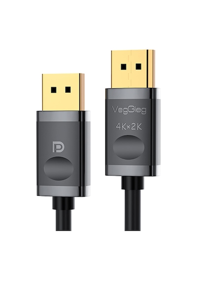 Veggieg 4k/60hz 2k/165hz Displayport V1.2 Kablo 1.5 Metre