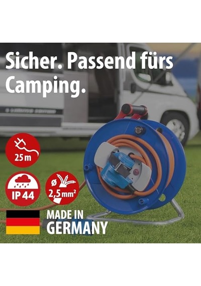 Camping Serisi 23+2 Cee Soeti 230 Çevirici Özellikli Makaralı Kablo Diğer