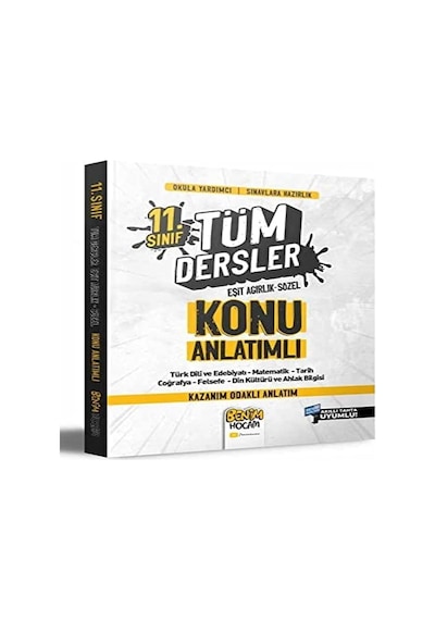 2022 11. Sınıf Eşit Ağırlık - Sözel Tüm Dersler Konu Anlatımı