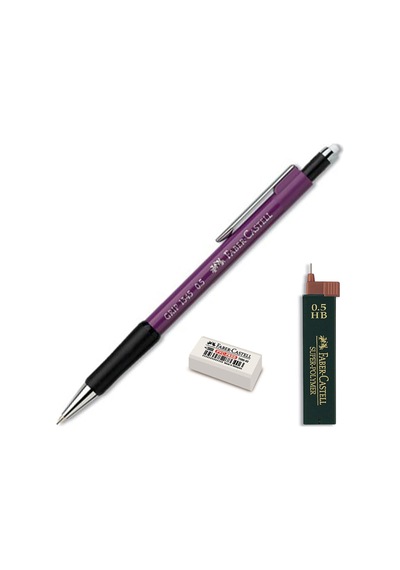 Faber Grip Iı 1345 0.5 Uçlu Kalem Seti Mor 5091207100 Mor