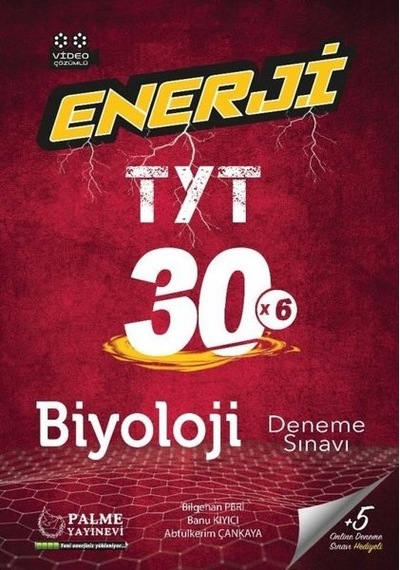 Palme Yks Tyt Enerji Biyoloji 30 Deneme Sınavı