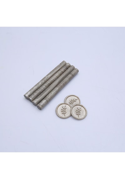 Mühür Mumu Çubuk 11mmx120mm 10 lu Paket Model: 409 BEYAZ ALTIN SATEN