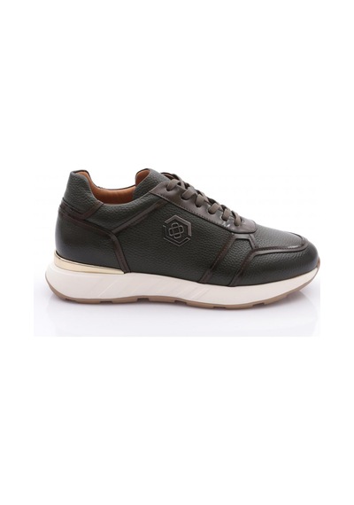 Dgn 6201 Erkek Bağcikli Sneakers Ayakkabi Haki