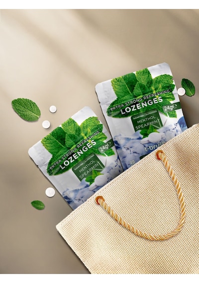 Tbrush Ağız Kokusu Önleyici Mentol ve Nane Aromalı Ağız Pastili - Alkolsüz ve Şekersiz