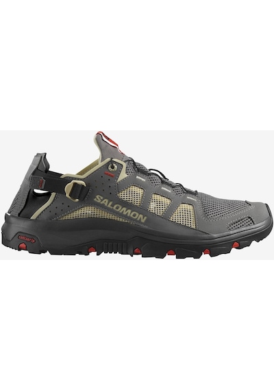 Salomon L47114900 Techamphıbıan 5 Outdoor Ayakkabı Gri Bej Gri