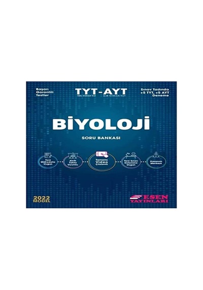 2022 Yks Tyt Ayt Biyoloji Soru Bankası
