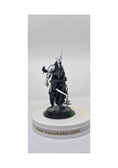 Witch King Angmar Nazgül Sauron Yüzüklerin Efendisi 26 Cm 2 Silahlı Figür