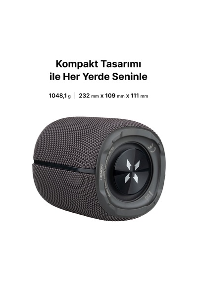 Xenon Smart Kablosuz Bluetooth Hoparlör Rgb Işıklı 10w Tws Ses Bombası X6702