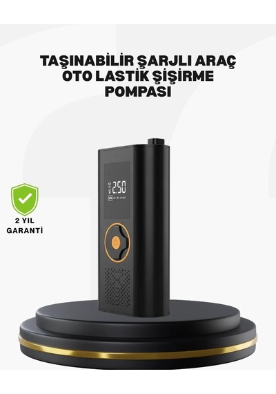 Diyar-ı Fırsat Taşınabilir Dijital Lastik Şişirme Cihazı Güvenli Ve Pratik Kullanım