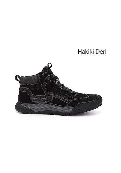 Gönderi(R) Gönderi R Erkek Siyah Kauçuk Taban Hakiki Deri Bot Dkmb82242262