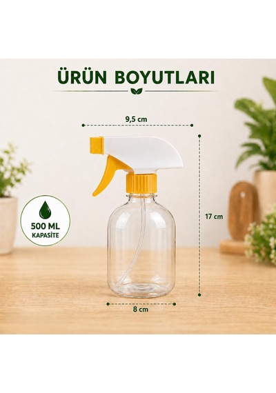 Lexroo Sprey Boş Sprey Şişesi Fısfıs Şişe Berber Spreyi Çiçek Sul