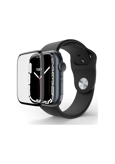 Apple Watch İle Uyumlu Nano-ppf Ekran Koruyucu Tam Kaplayan Tasarım Ve Güçlü Yapışkan 41 Mm Çok Renkli