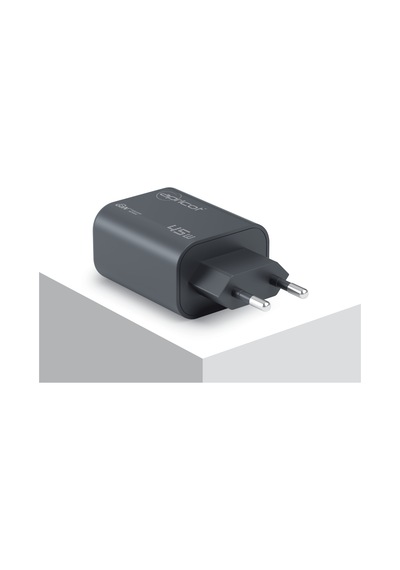 Apricot Apc-u425t Type-c Usb-c 55w 3.0a Beyaz Kablolu Hızlı Ev Şarj Adaptörü