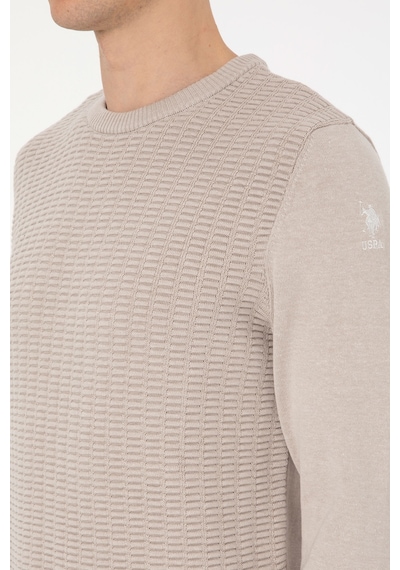 U.s. Polo Assn. Erkek Taş Kazak /triko 50308400-vr049 Tas