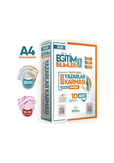 2026 MEB-AGS Tıpkı Basım & Eğitim Bilimleri Yazarlar Karması Türkiye Geneli D. Çözümlü Deneme Paketi