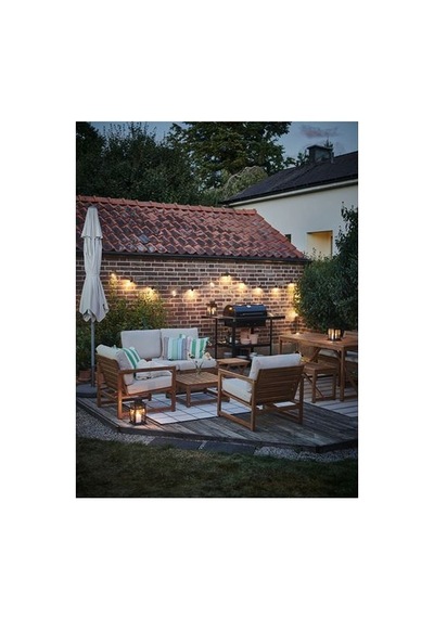 Ikea Nämmarö Bahçe Koltuğu Oturma Bölmesi, Açık Kahverengi, 63x63 Cm