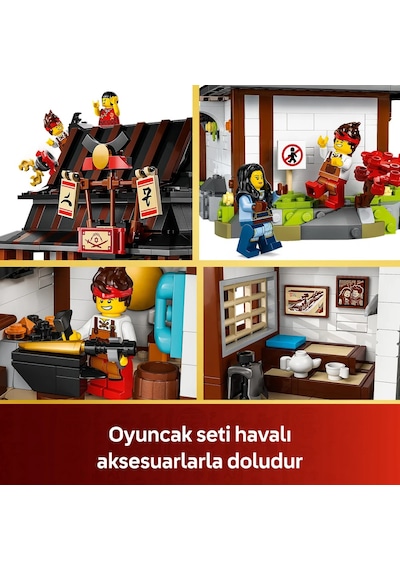 LEGO® NINJAGO® Dört Silah Demircisi 15. Yıl Dönümü 71858 - 14 Yaş ve Üzeri için 6 Minifigür İçeren Oyuncak Yapım Seti (1259 Parça)