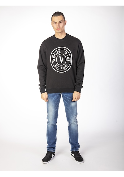 Versace Jeans Couture VERSACE Erkek  Sweatshirt  VR6398C Siyah