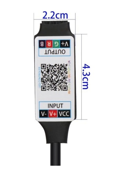 Lovyco Bluetooth Cep Telefonundan Rgb Şerit Led Kontrol Modülü