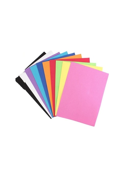 Kraf Kids Fon Kartonu 10 Renk 120 Gr. 50X70 Cm.