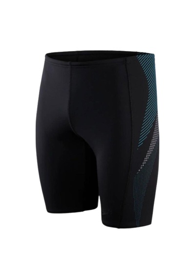 Speedo Tech Panel Jammer Erkek Yüzücü Mayosu Siyah