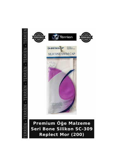 Premium Öğe Malzeme Seri Bone Silikon Sc-309 Replect Mor 200