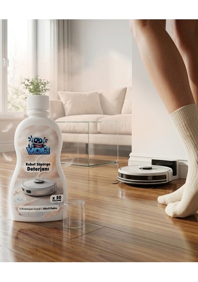 Robot Süpürge Deterjanı & Mop Temizleme Sıvısı 3lü Ekonomik Paket 500 Ml X 3 150 Kullanım