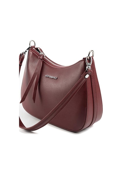 Silver Polo Sp1259 Kadın Omuz Çantası Düz Bordo-bordo