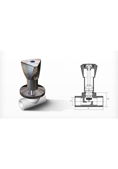 Fırat Pprc Krom Lux Vana 1 Adet 20mm