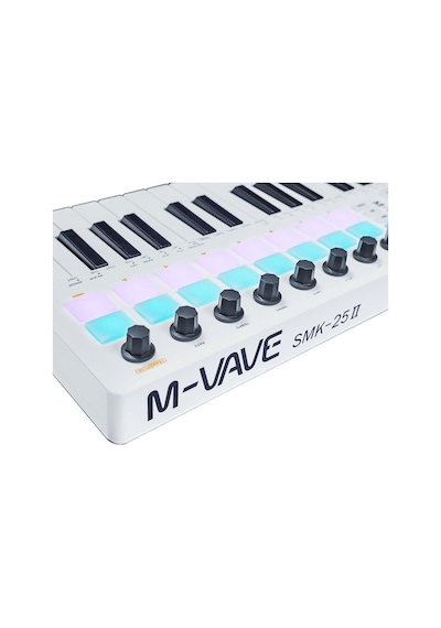 M-vave Smk 25 Mkıı Wireless Bt Midi Keyboard Controller