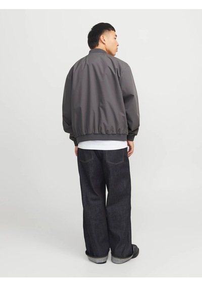 Jack & Jones Jack&jones Jjecharge Erkek Bomber Ceket 12268608 Gri