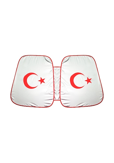 Ay Yıldız Oto Ön Cam Güneşliği Oto Güneş Gözlüğü - Universal