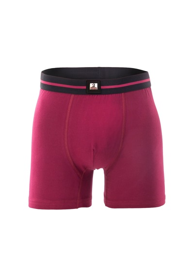 Redzone Pamuk / Lycra Bordo Erkek Boxer