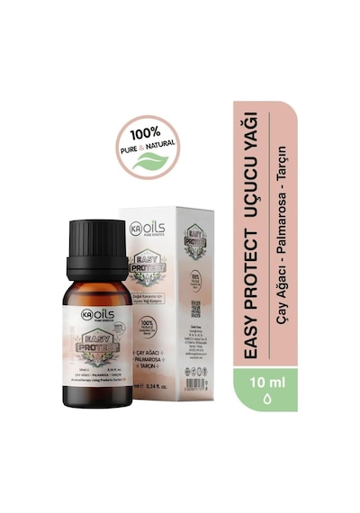 Tr Easy Protect Uçucu Yağ Karışımı 10 Ml Tarçın, Karanfil Ve Okaliptüs Notalı Sıcak Ve Dengeli Aromaterap Diğer