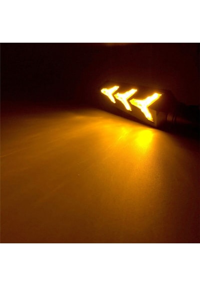 Motosiklet Kayan Bukalemun Led Sinyal Takım Takım