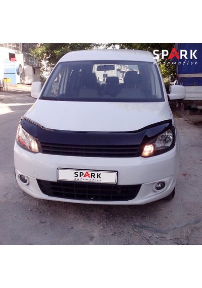 Volkswagen Caddy 2010-2015 Yıl Aralığı Uyumlu Kaput Rüzgarlığı 4mm Siyah