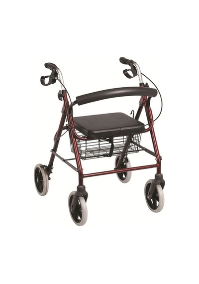 Golfi  PR-881 Alüminyum Tekerlekli Rolatör Walker Yürüteç