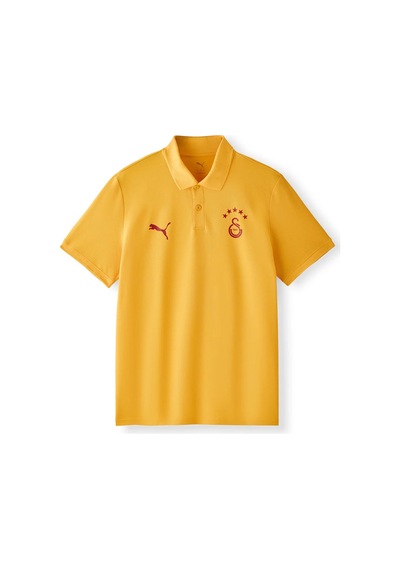 Gsstore Galatasaray Puma Çocuk Polo T-shirt 78764425 Sarı