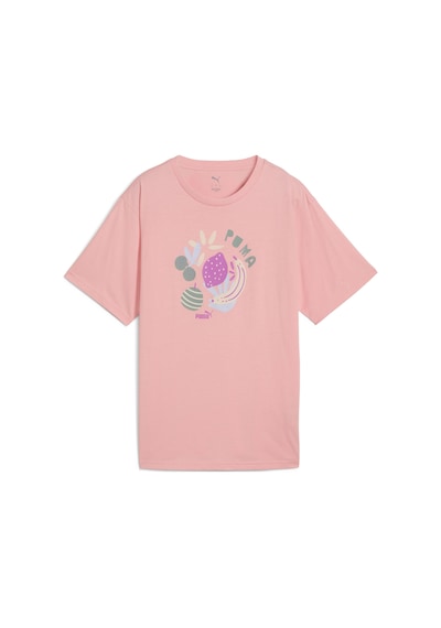 Puma 68508518 Graphics Relaxed Fruity Tee Kadın Spor Tişört Pembe