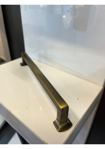 Levante Metal Kulp 192mm Antik Sarı Dolap Kapak Tv Ünite Modern Çekmece Mobilya Komidin Konsol