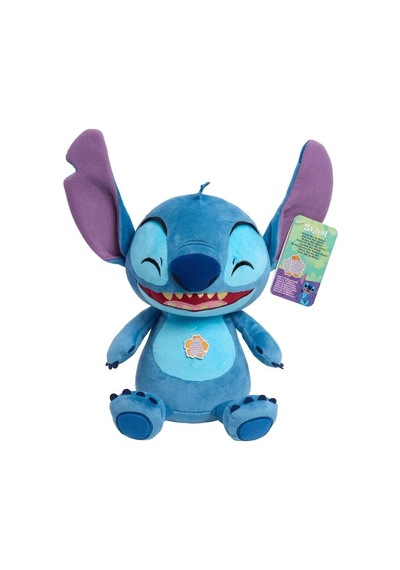 Ttc35000 Stitch Kıkırdayan Peluş Mavi