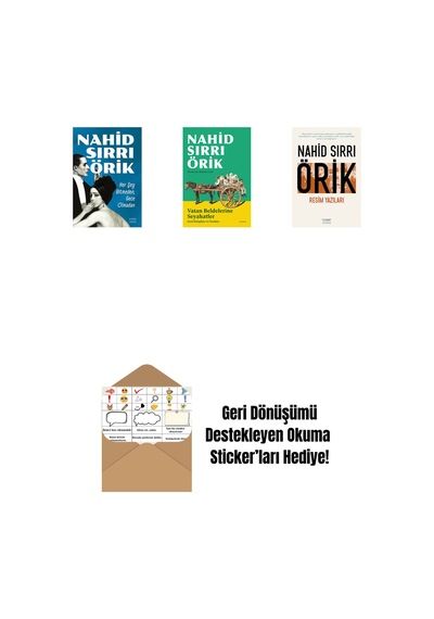 Her Şey Bitmeden, Gece Olmadan + Vatan Beldelerine Seyahatler + Resim Yazıları + Okuma Sticker'ları