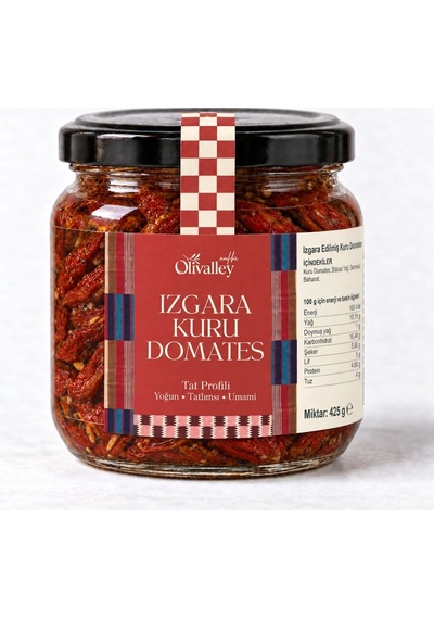 Baharatlı Izgara Kuru Domates 425 G