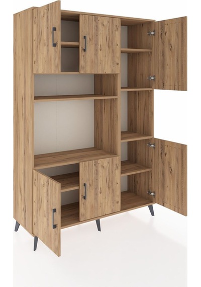 Hyperion Dolap 9 Raflı 6 Kapaklı 132x44x195 Çam-çam/çam Atlas Çam/atlas Çam Hyperion Dolap 9 Raflı 6 Kapaklı 132x44x195 Çam-çam/çam Atlas Çam/atlas Çam