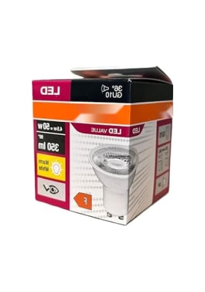 Osram 4,5w Gu10 Led Ampul - 350 Lumen, 3000k Sarı Işık, 36 Işık Açısı, 15.000 Saat Ömür, Enerji Verimli 10 Enerji Sınıfı F 10c